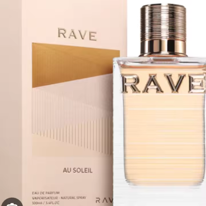 rave au soleil eau de perfume 100 ml. mujer