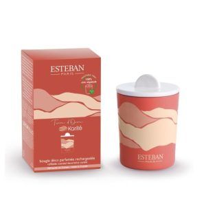 Terre d'Ocre Karité- Vela aromática decorativa recargable